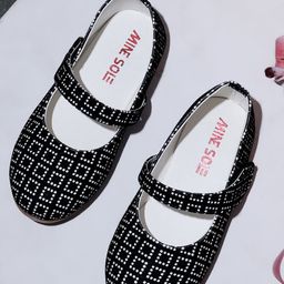 Minesole Girls Printed PU Flatforms-22
