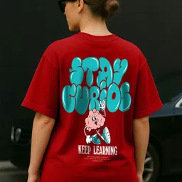 JUNEBERRY Women Typography Printed T-shirt-picture-18