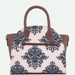 ZOUK Women Floral Printed Swagger Handheld Bag image 4