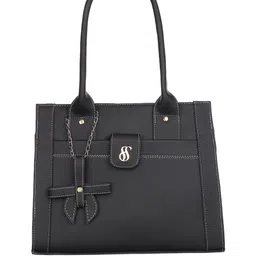 Fostelo Women Textured Structured Handheld Bag-11