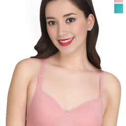 Liigne Pack Of 2 Everyday Cotton Bra Full Coverage-picture-20