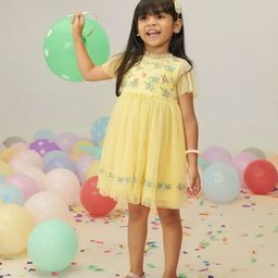 Somersault Floral Embroidered A-Line Dress-image-42