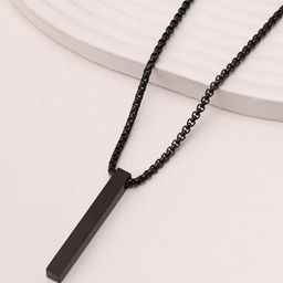 French Accent Men Silver-Plated Chain-image-10