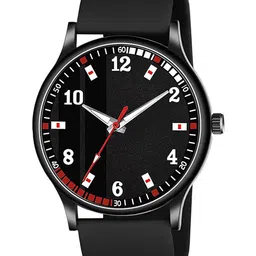 CSAMON Men Dial & Bracelet Style Straps Analogue Watch SlimBLK BLKPata 804BLK-18