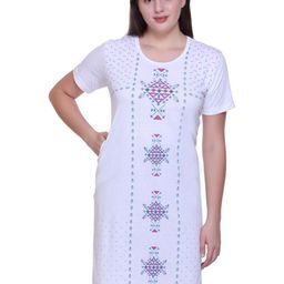 TRUDO Women Floral Printed T-shirt-image-90