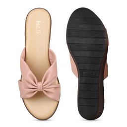 Inc 5 Party Wedge Sandals with Bows image 5