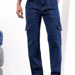 Stylecast X Kotty Men Solid Comfort Regular Fit Mid-Rise Stretchable Jeans-image-21