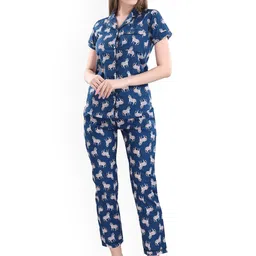 Piu Women Printed Night suit-image-16