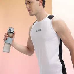 HRX by Hrithik Roshan Brand Logo Detail Colorblocked Ultra-Lite Running T-shirt-picture-30