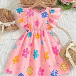 Miss & Chief Floral Print Fit & Flare Midi Dress-picture-50
