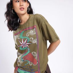 glitchez Cool Vibe Graphic Printed Oversized T-shirt-image-54
