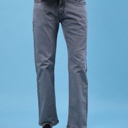 V-Mart Men Regular Fit Mid-Rise Light Fade Cotton Denim Stretchable Jeans-picture-20