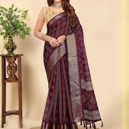 SSHAGUN LIFESTYLE Woven Design Saree-picture-13
