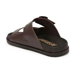AfroJack Men Open Toe Flats with Buckles image 2