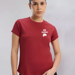 SZN Women Printed Applique T-shirt-picture-27