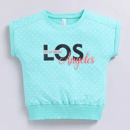 Ginie Polka Dot Print Cotton Blouson Top-picture-46