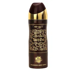Ossa Touch Oud & Ossa Black Men Set Of 2 Odour Control Body Spray Deodorant - 200 ml Each image 2