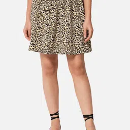 OTIRA Animal Printed A-Line Above Knee-Length Flared Skirt-picture-30