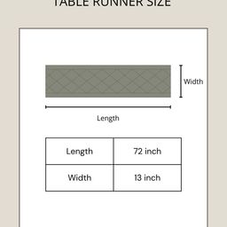 Home Prides Azure Bloom Trail Slub Table image 4