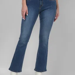 Numero Uno Women Bootcut Light Fade Stretchable Jeans-image-26