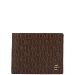 Da Milano Men Typography Printed Leather Two Fold Wallet-38