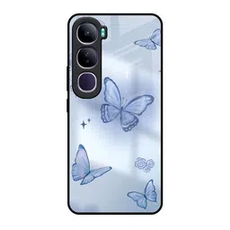 QRIOH Unisex Quirky Printed Vivo Y300 5G Glass Back Case-image-56