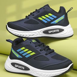 Crazyly Boys Mesh Running Shoes-picture-20