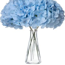 VRB DECOR Blue 10 Pieces Hydrangea Artificial Flower-23