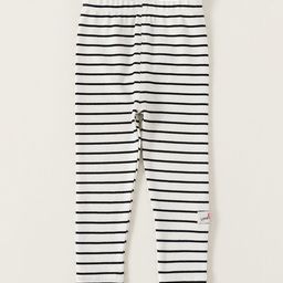 LULU & SKY Infant Girls Striped Ankle Length Leggings-image-8