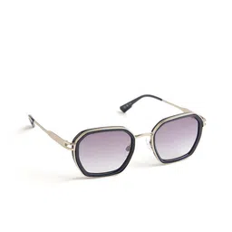 OPIUM Unisex Square Sunglasses with UV Protected Lens-50
