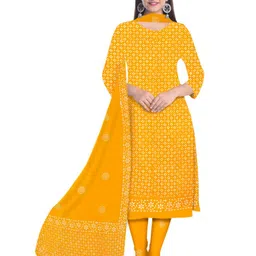 Farooq Dyeing Floral Printed Pure Cotton Unstitched Dress Material-picture-24