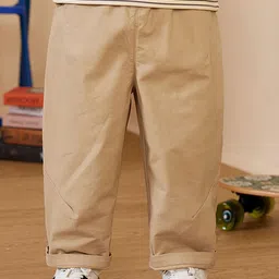 LULU & SKY Boys Tapered Fit High-Rise Trousers-image-59