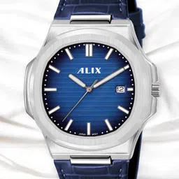 ALIX Men Dial & Leather Straps Analogue Watch AL2906L SBEBE-8