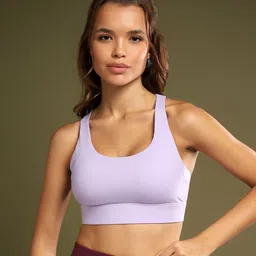 BRACHY Full Coverage Lightly Padded Dry-Fit Seamless Workout Bra-picture-17
