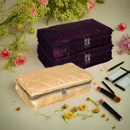 Aura Purple Set of 3 Regular Jewellery Organiser Organisers-picture-5