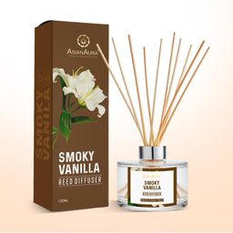 Asian Aura Smoky Vanilla Reed Diffuser Set Long-Lasting Fragrance (120ml)-image-20