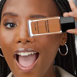 MAPPERZ Full Coverage Long Lasting Waterproof Face Makeup Foundation - 30 ml - Deep Brown image 3