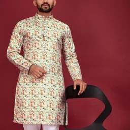 CELLUX Men Multi Kurtas-image-99