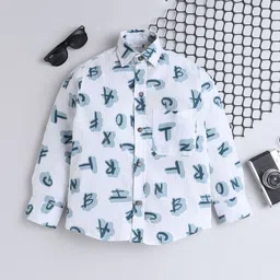 BAATCHEET Boys Opaque Printed Party Shirt-image-78