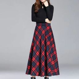 StyleCast x Revolte Women Printed Flared Midi Skirt-picture-1