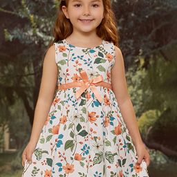 LULU & SKY Floral Print Fit & Flare Dress-picture-49