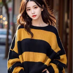 StyleCast Women Colourblocked Long Sleeves Round Neck Pullover Sweaters-picture-40