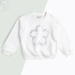 Juniors by Babyshop Girls Floral Cotton Crop Bomber with Embroidered Jacket-58