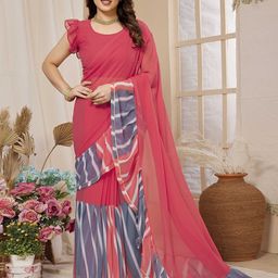DIVASTRI Poly Georgette Saree-picture-38