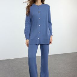 Trendyol Self-Design Top & Trouser Co-Ords-23
