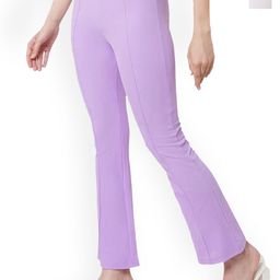 MIXFIT Women Pack of 2 Regular Fit Cotton Trousers-picture-11