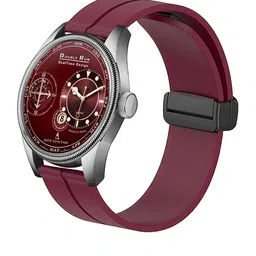 DOUBLERUN Unisex Dial & Bracelet Style Straps Analogue Chronograph Watch H05N18024-57