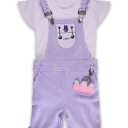 Wish Karo Girls Dungaree With T-shirt-image-34