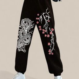 TABADTOD Women Relaxed Loose Fit Easy Wash Trousers-image-75