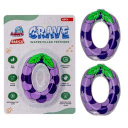 Adore Kids Pack Of 2 Grapes Design Crave Water Filled Teethers-16